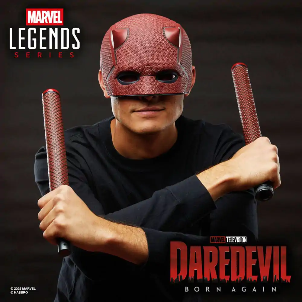 Daredevil: Born Again Roleplay Mask and Billy Club replika termékfotó