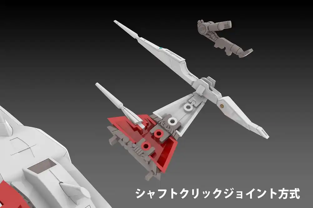 Dariusburst CS Core 1/144 Legend Silver Hawk 3F-1B Space Fighter Műanyag modell készlet 14 cm termékfotó