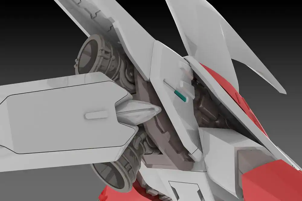 Dariusburst CS Core 1/144 Legend Silver Hawk 3F-1B Space Fighter Műanyag modell készlet 14 cm termékfotó