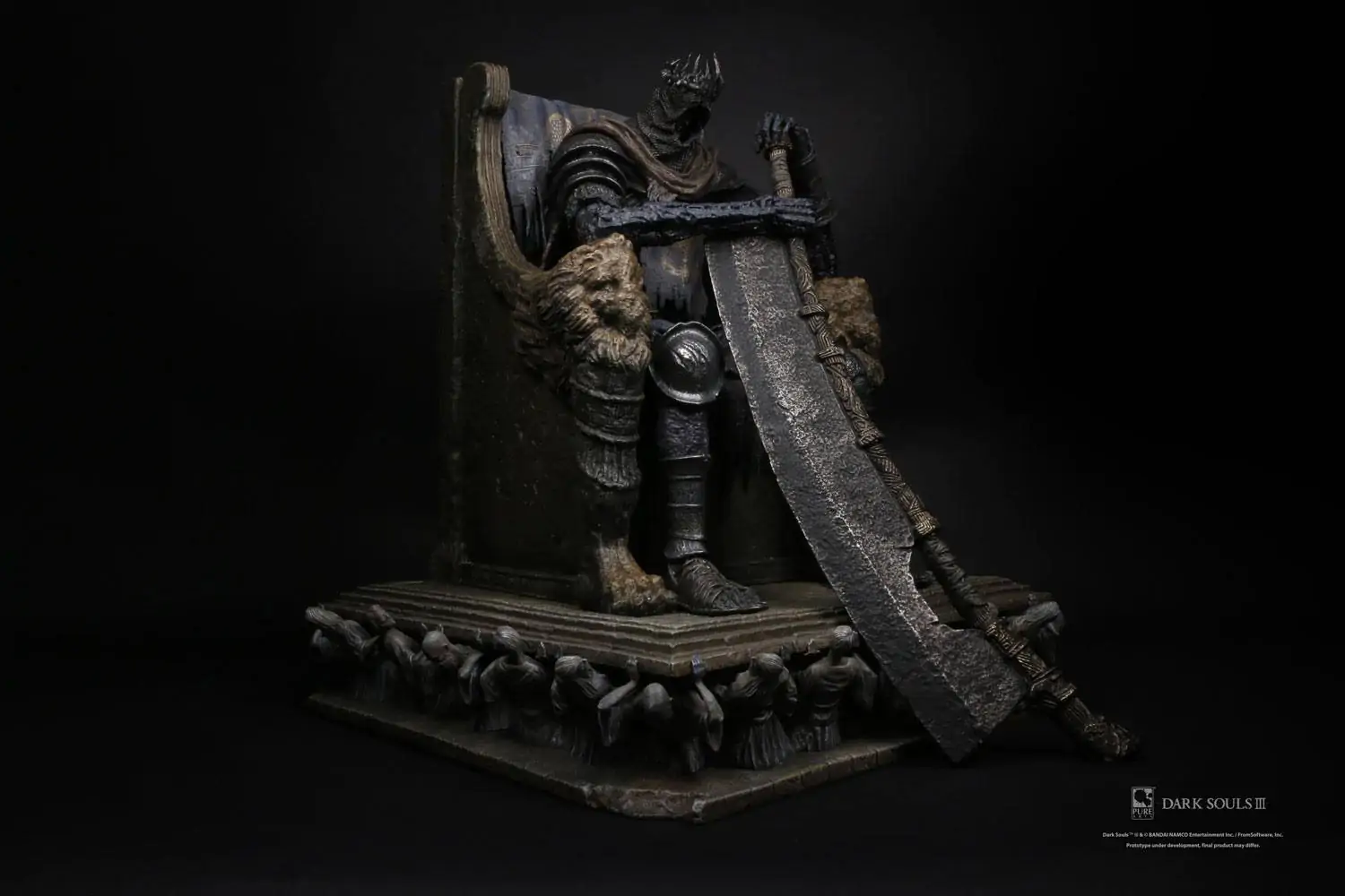 Dark Souls III 1/12 Yhorm szobor figura 60 cm termékfotó