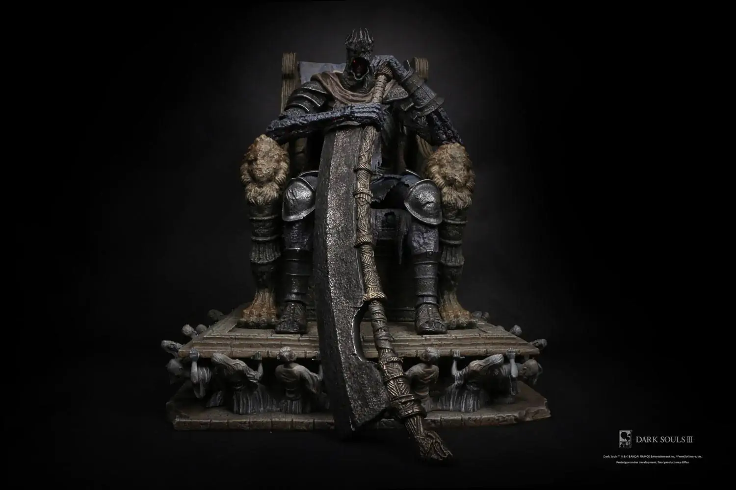 Dark Souls III 1/12 Yhorm szobor figura 60 cm termékfotó