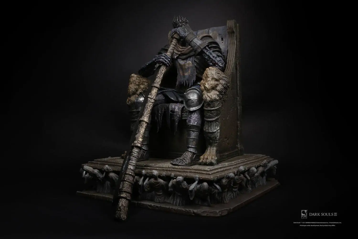 Dark Souls III 1/12 Yhorm szobor figura 60 cm termékfotó