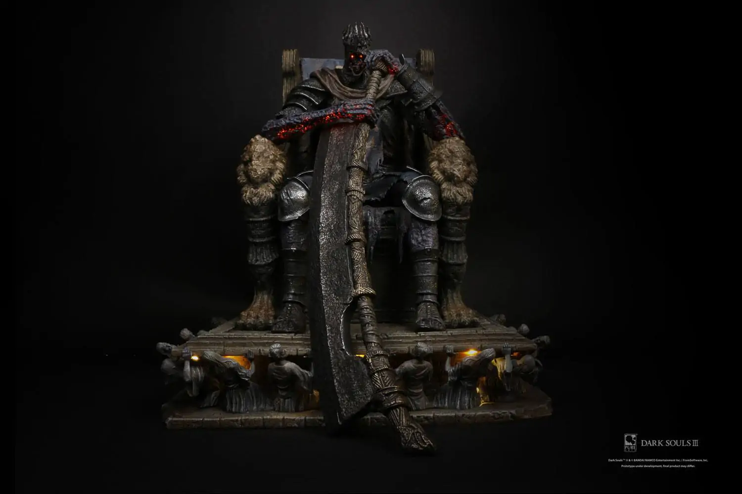 Dark Souls III 1/12 Yhorm szobor figura 60 cm termékfotó