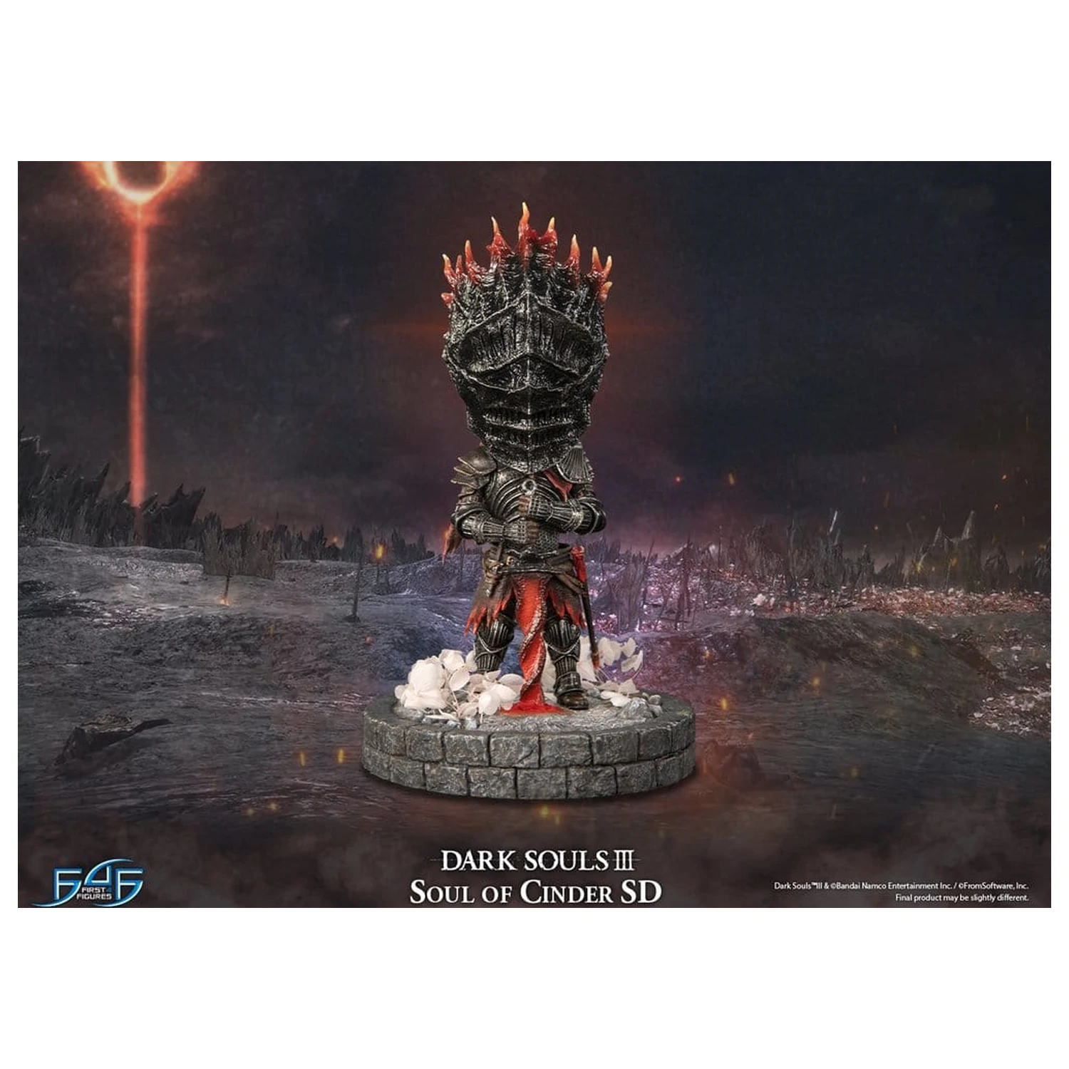 Dark Souls III gyanta szobor figura Soul of Cinder SD 22 cm termékfotó