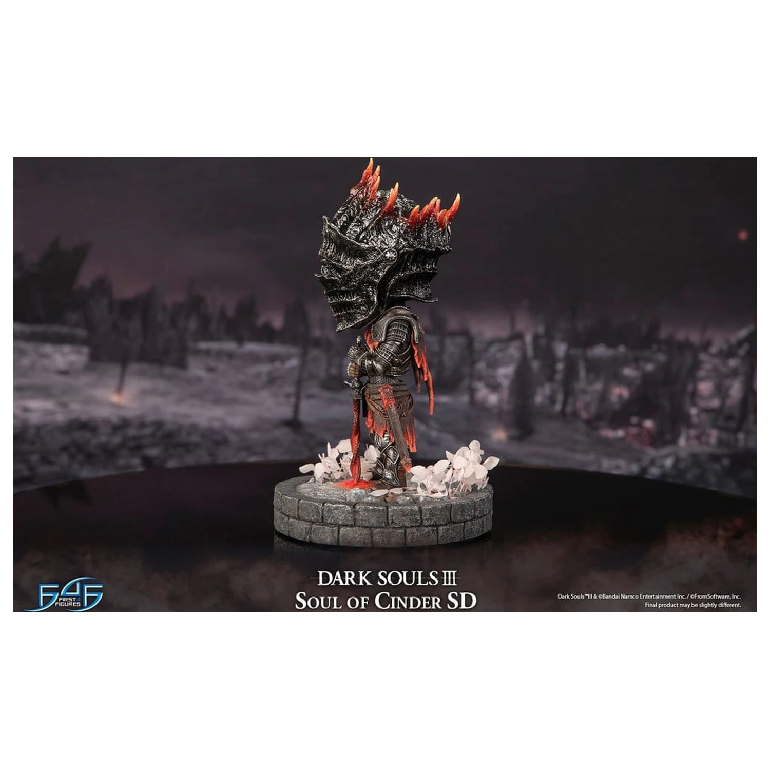 Dark Souls III gyanta szobor figura Soul of Cinder SD 22 cm termékfotó