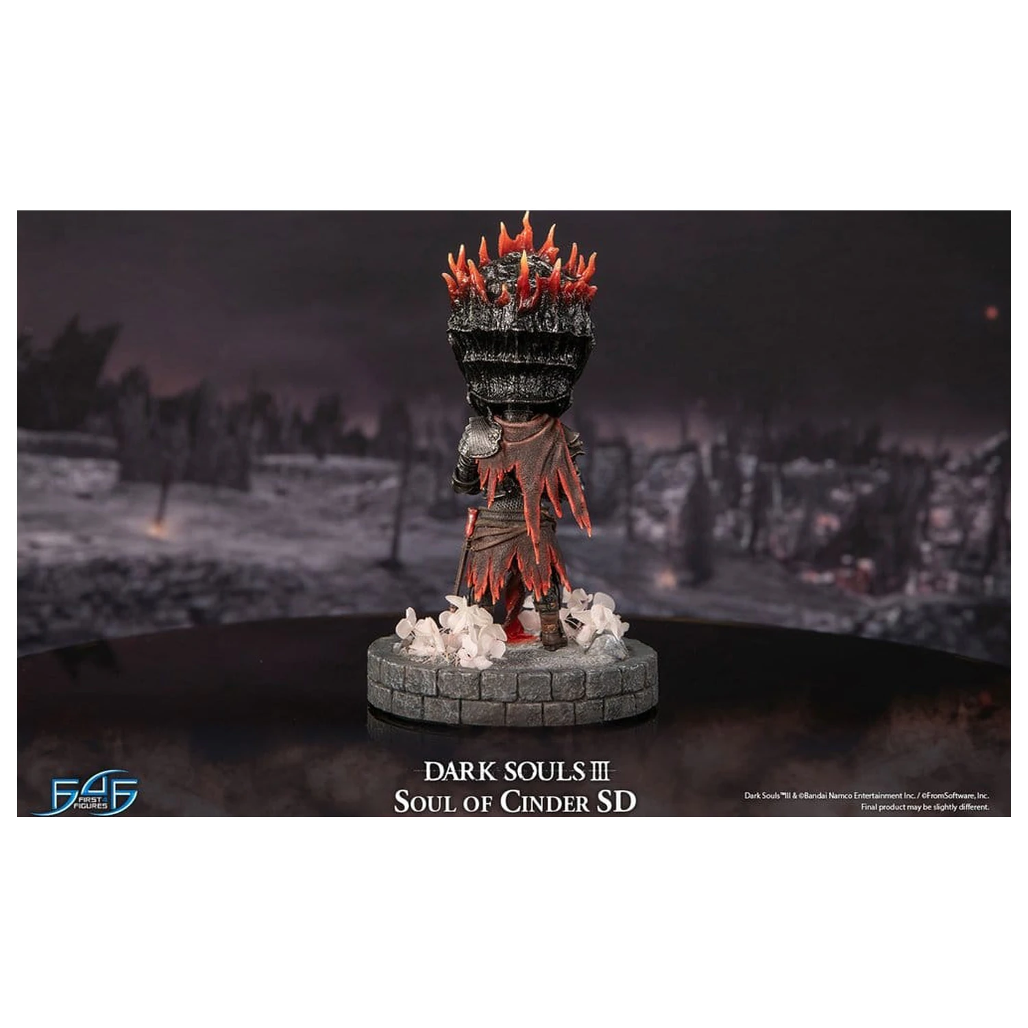 Dark Souls III gyanta szobor figura Soul of Cinder SD 22 cm termékfotó