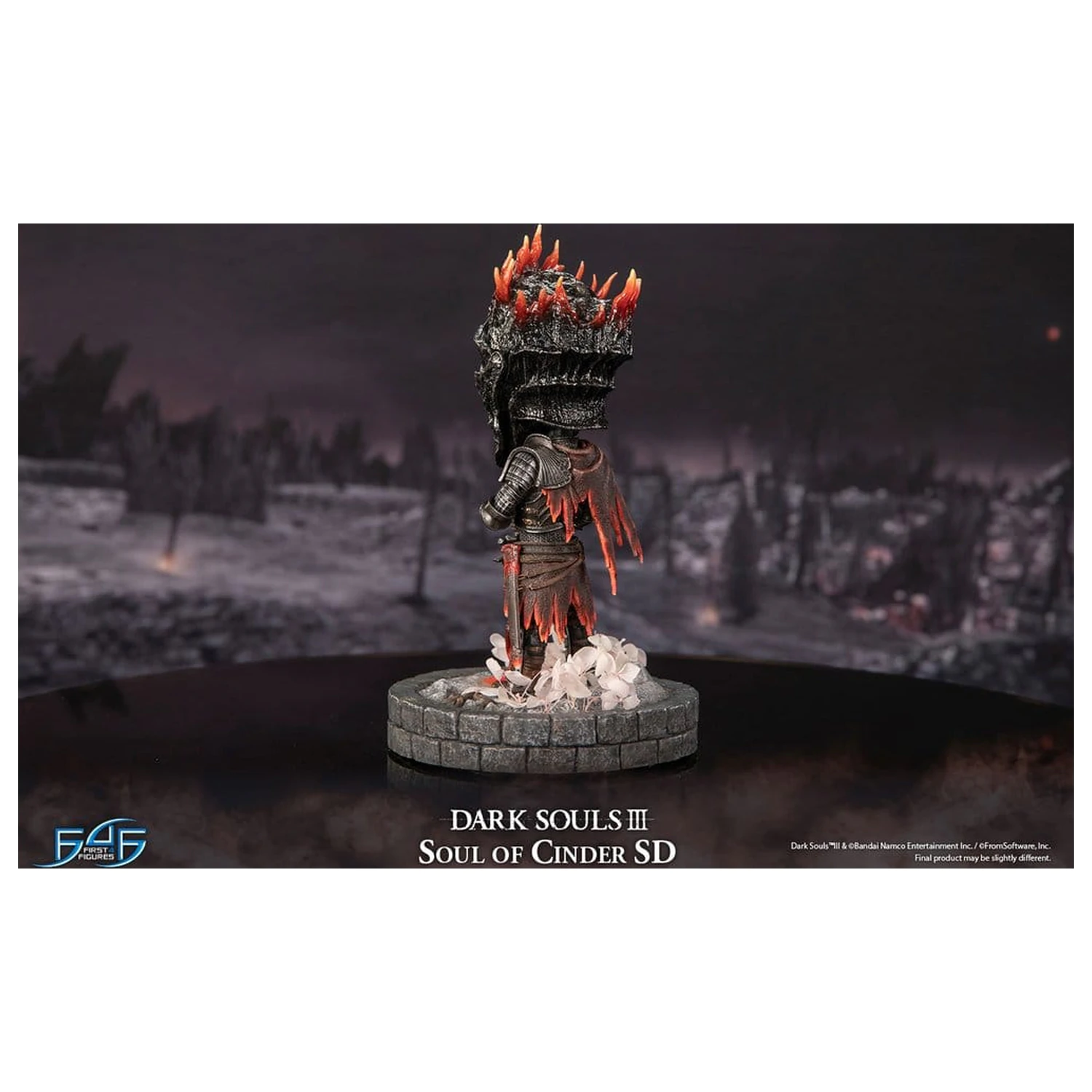 Dark Souls III gyanta szobor figura Soul of Cinder SD 22 cm termékfotó