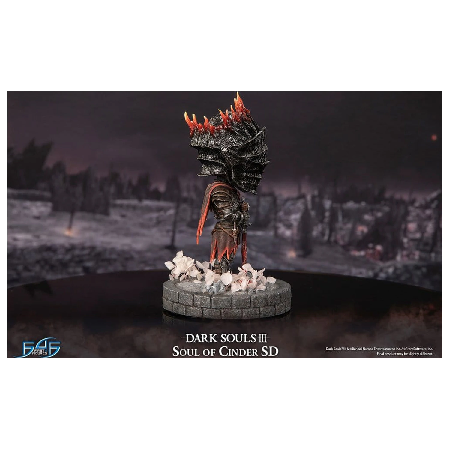 Dark Souls III gyanta szobor figura Soul of Cinder SD 22 cm termékfotó