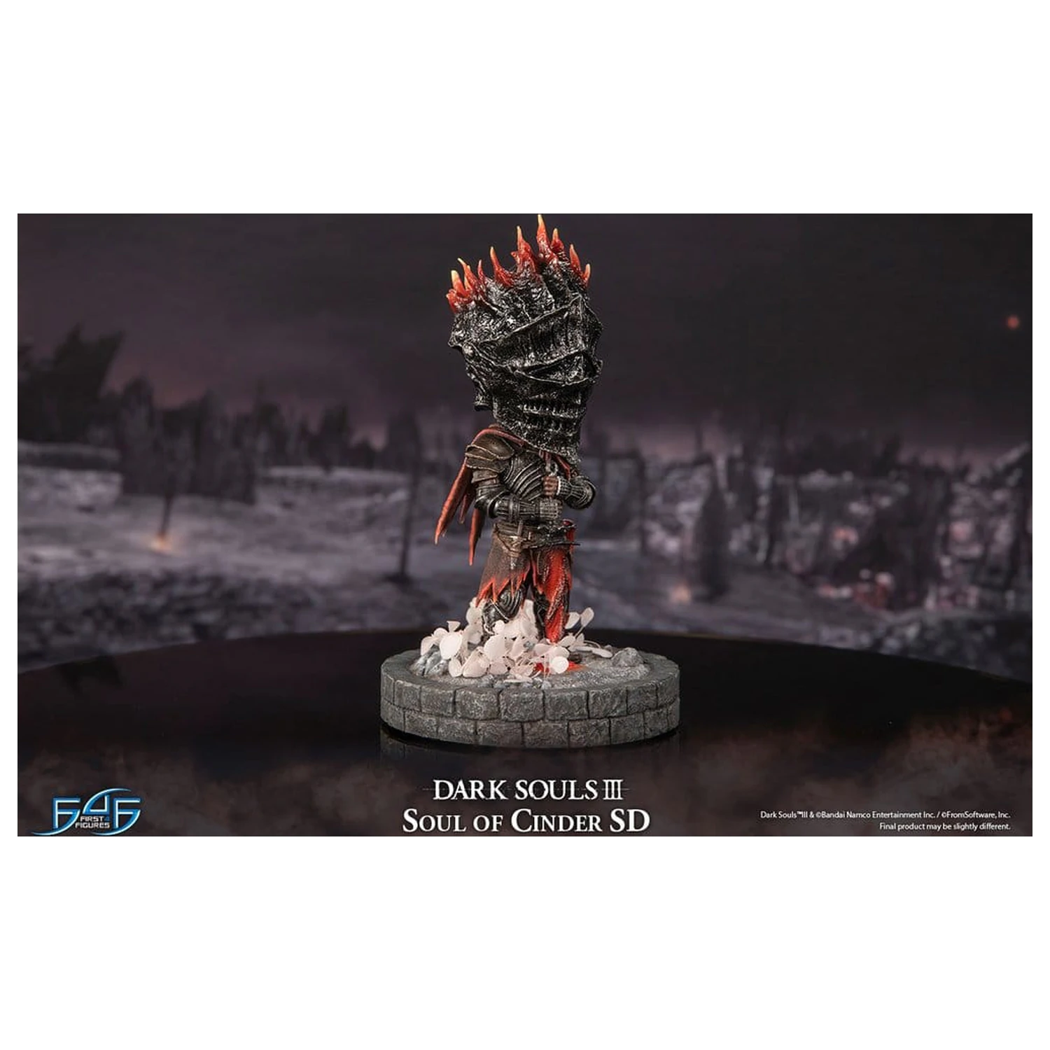 Dark Souls III gyanta szobor figura Soul of Cinder SD 22 cm termékfotó