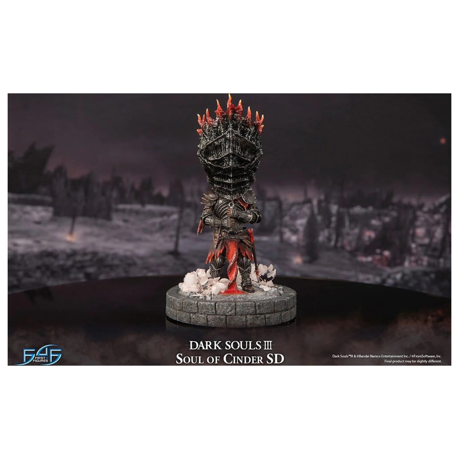 Dark Souls III gyanta szobor figura Soul of Cinder SD 22 cm termékfotó