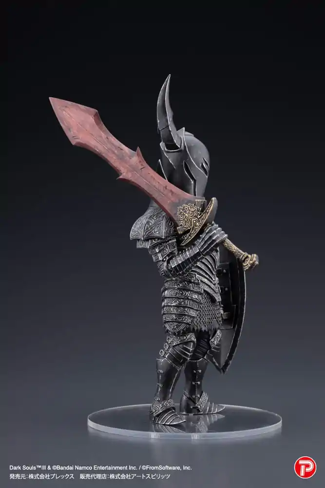 Dark Souls Q Collection Black Knight PVC szobor figura 18 cm termékfotó