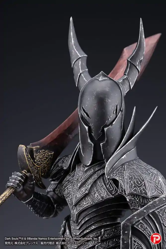 Dark Souls Q Collection Black Knight PVC szobor figura 18 cm termékfotó