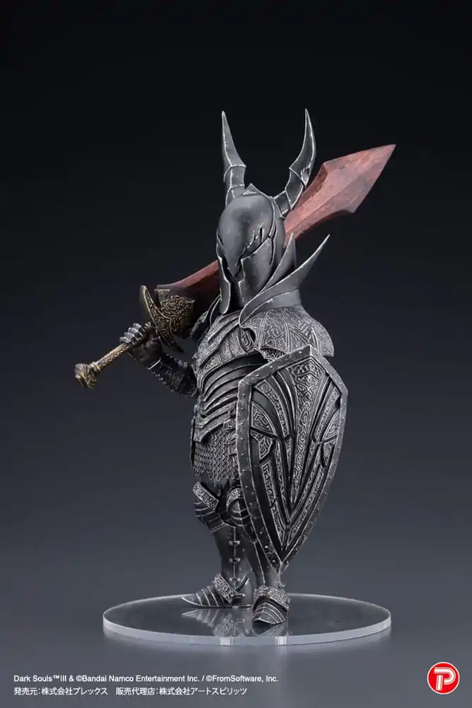 Dark Souls Q Collection Black Knight PVC szobor figura 18 cm termékfotó