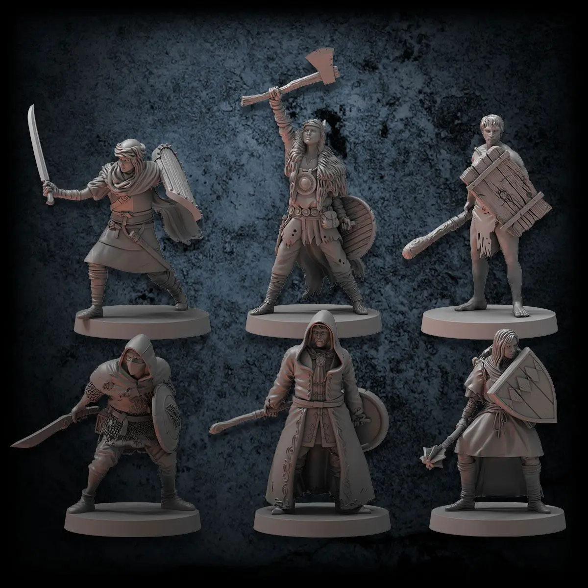 Dark Souls The Board Miniatures Unkindled Heroes Pack 2 termékfotó