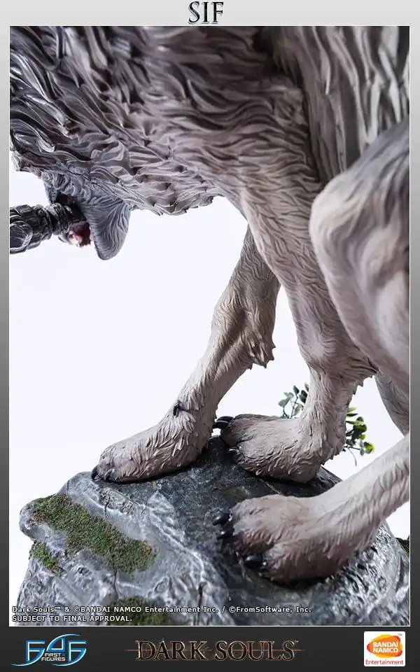 Dark Souls The Great Grey Wolf Sif szobor figura 64 cm termékfotó