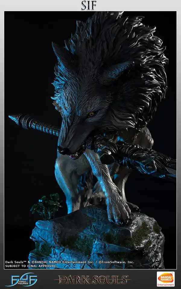 Dark Souls The Great Grey Wolf Sif szobor figura 64 cm termékfotó