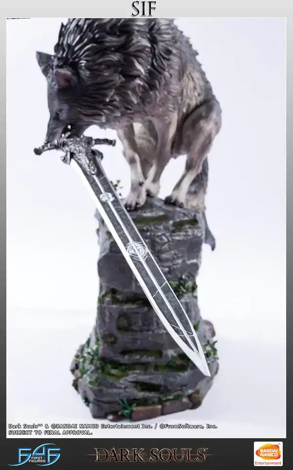 Dark Souls The Great Grey Wolf Sif szobor figura 64 cm termékfotó