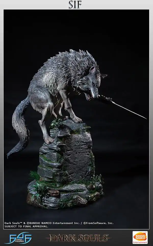 Dark Souls The Great Grey Wolf Sif szobor figura 64 cm termékfotó