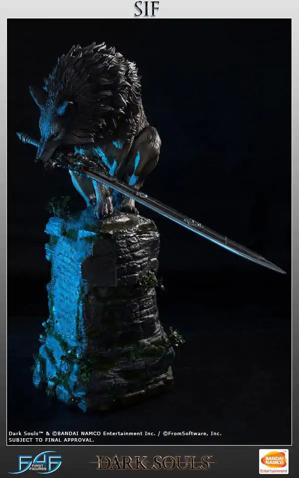 Dark Souls The Great Grey Wolf Sif szobor figura 64 cm termékfotó