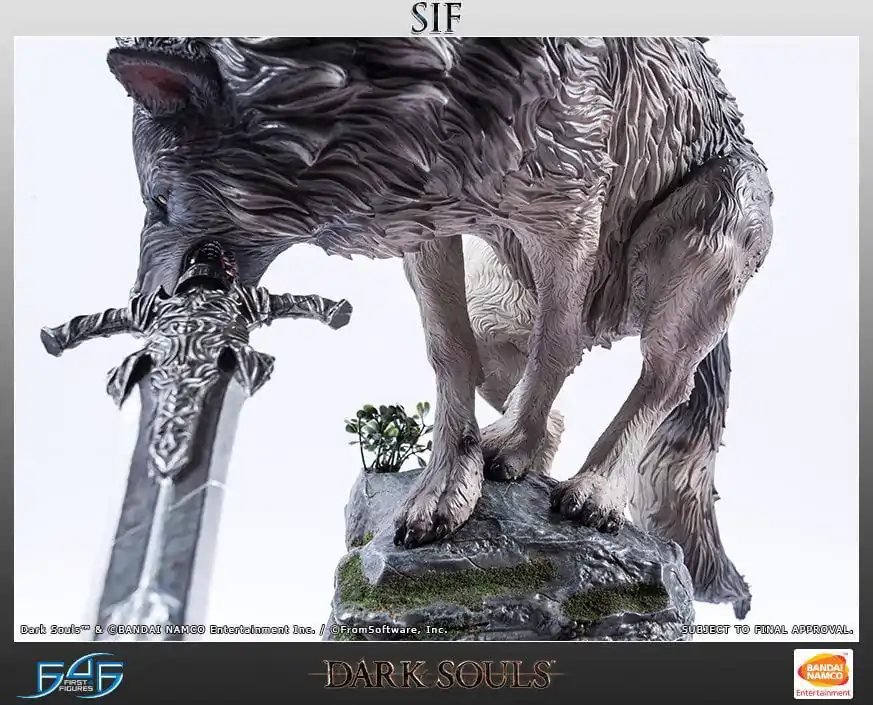 Dark Souls The Great Grey Wolf Sif szobor figura 64 cm termékfotó