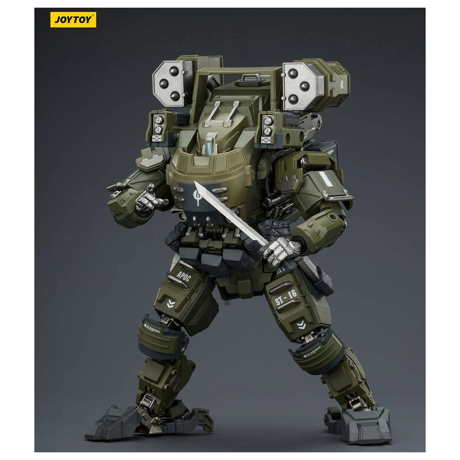 Dark Source 1/25 APOC Series Storm Surge Heavy Fire Assault Mech ST-8616 akciófigura 14 cm termékfotó