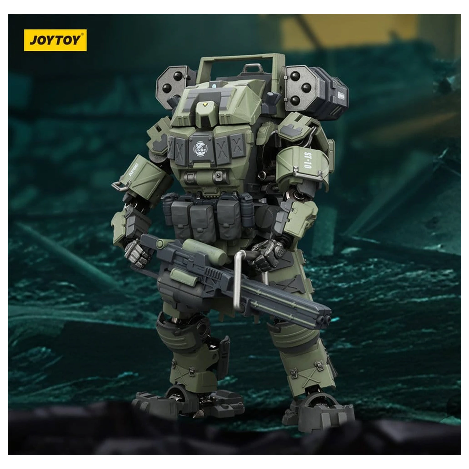 Dark Source 1/25 APOC Series Storm Surge Heavy Fire Assault Mech ST-8616 akciófigura 14 cm termékfotó