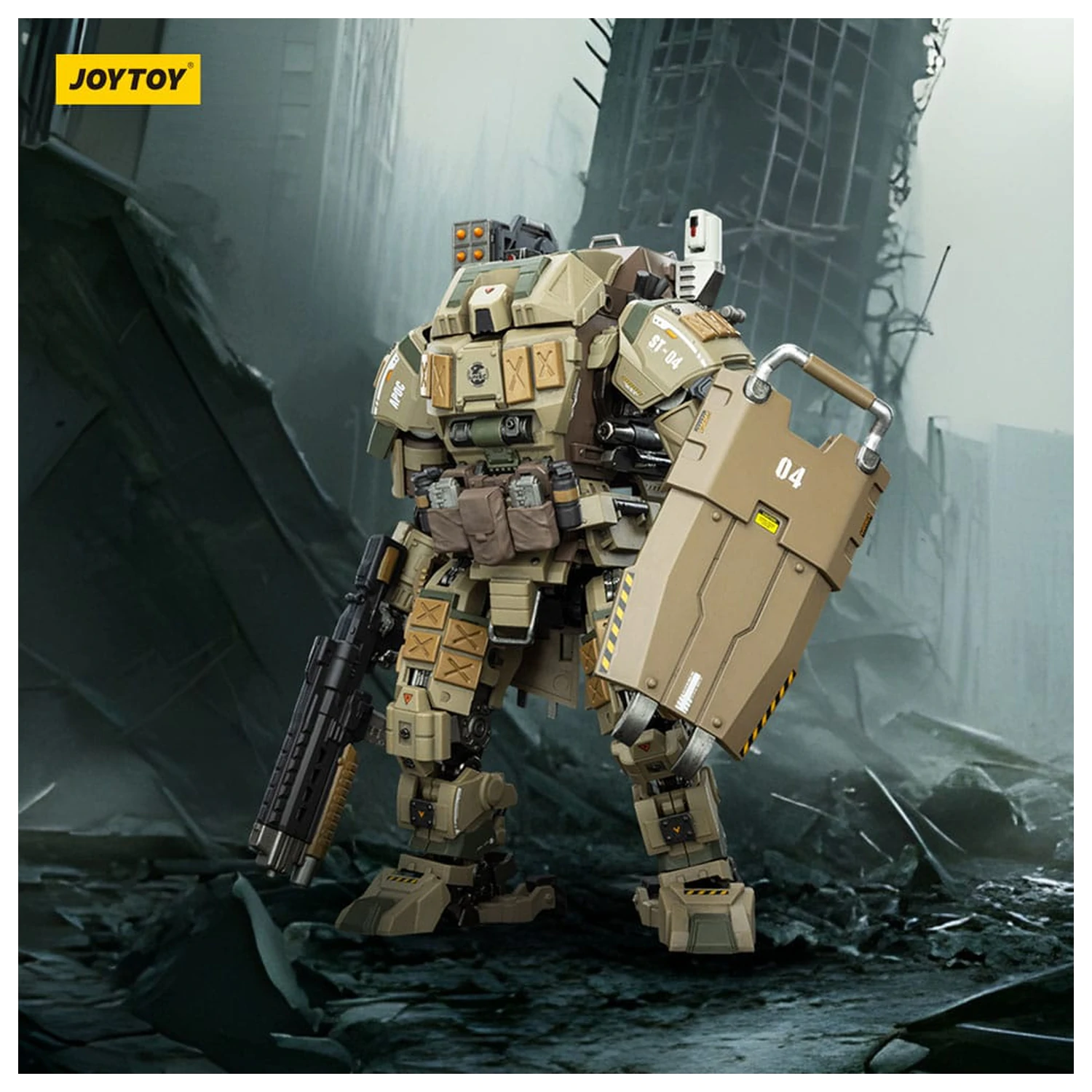 Dark Source APOC Series Iron Vanguard Heavy Assault Mech akciófigura 16 cm termékfotó