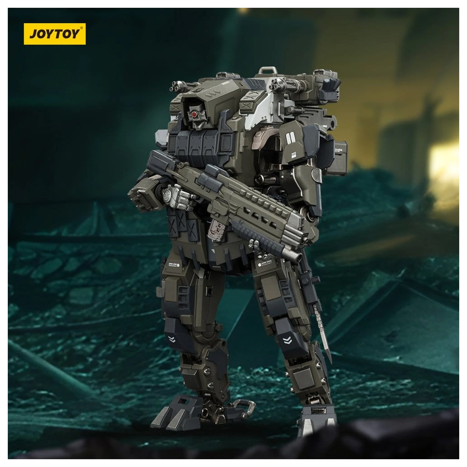 Dark Source APOC Series Razor Stealth/Night Ops Mech akciófigura 17 cm termékfotó