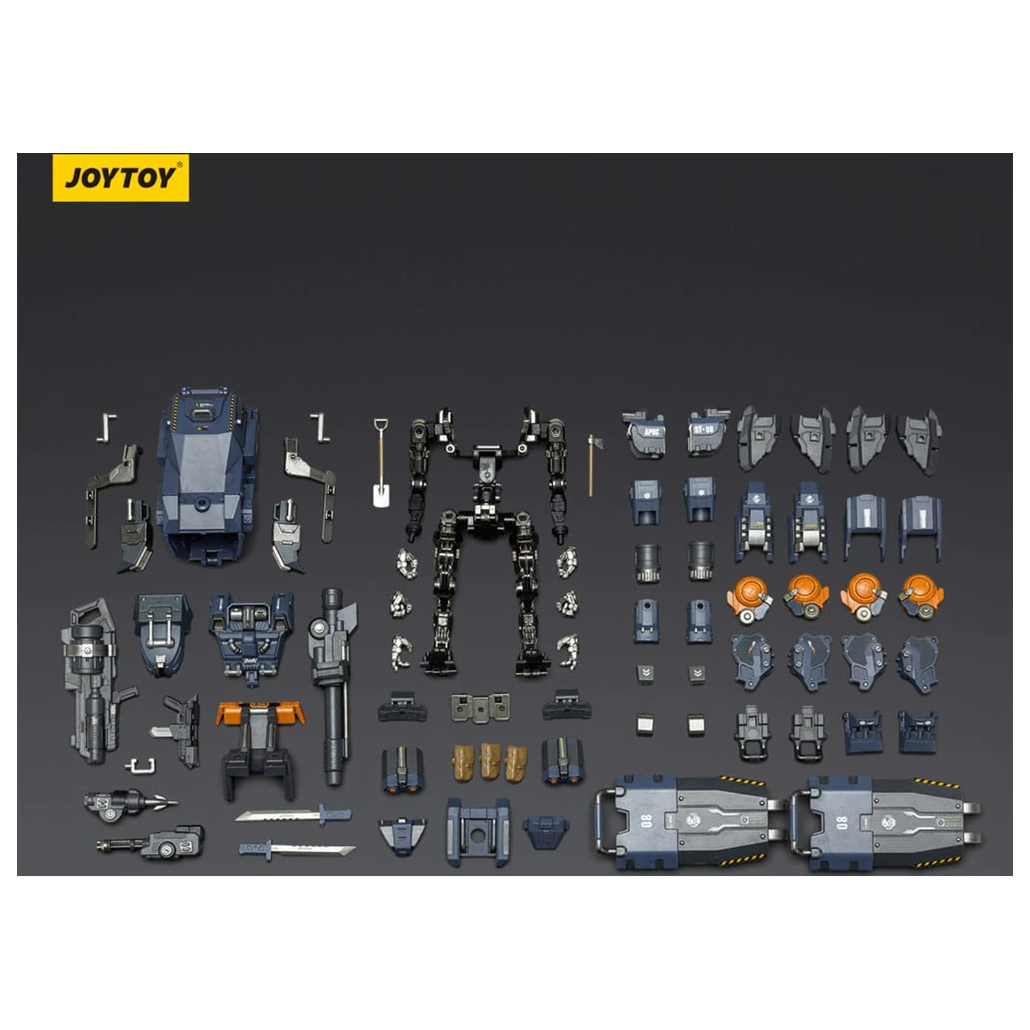 Dark Source APOC Series Storm Lucis Fire Support Type Mech akciófigura 16 cm termékfotó