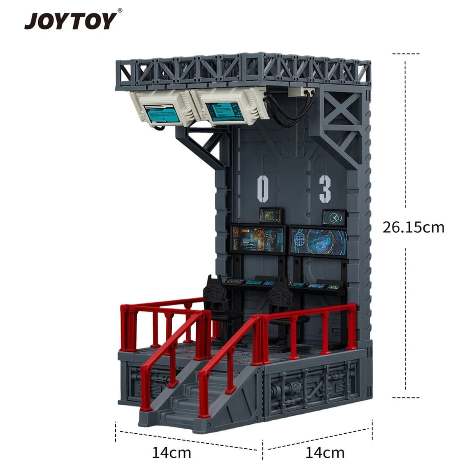 Dark Source Hangar-Style Base Diorama Display Case-03 termékfotó