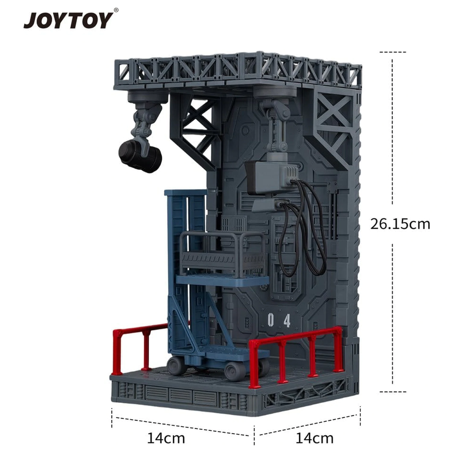 Dark Source Hangar-Style Base Diorama Display Case-04 termékfotó