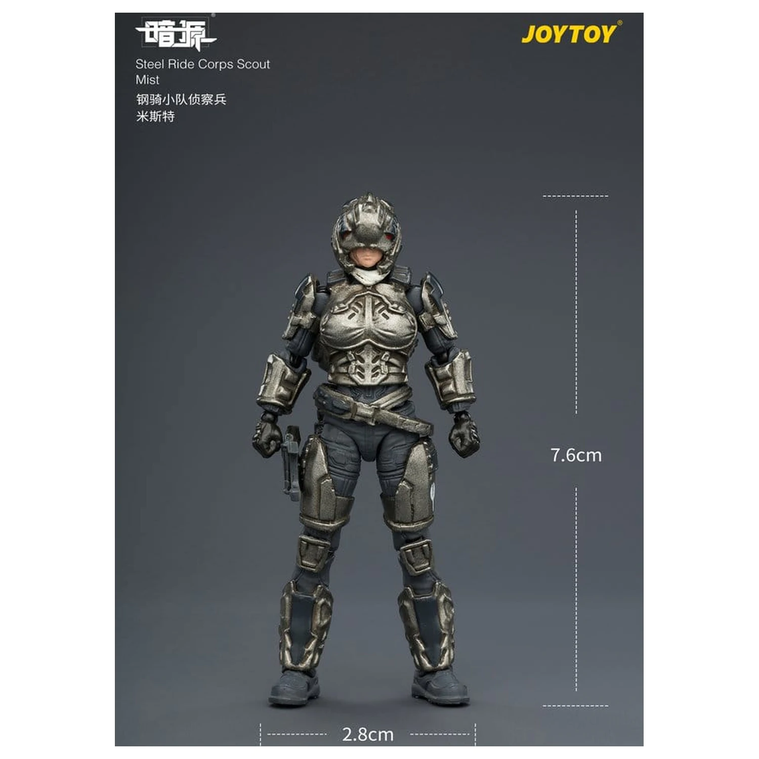 Dark Source Steel Ride Corps akciófigura Scout Mist 8 cm termékfotó