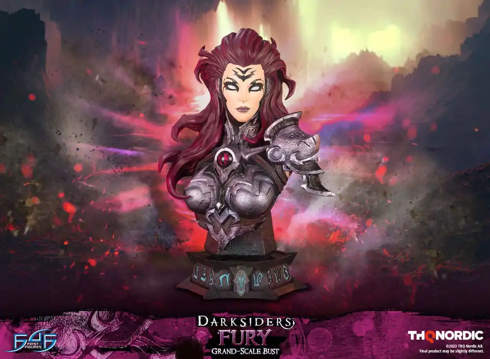 Darksiders Grand Scale Fury mellszobor figura 39 cm termékfotó