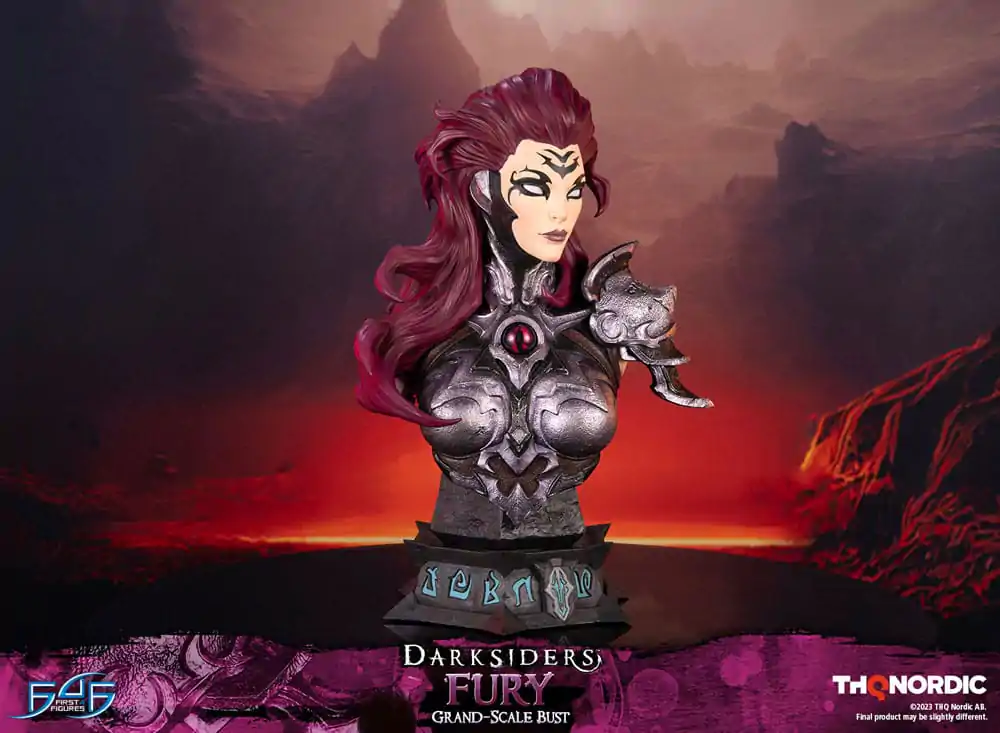 Darksiders Grand Scale Fury mellszobor figura 39 cm termékfotó