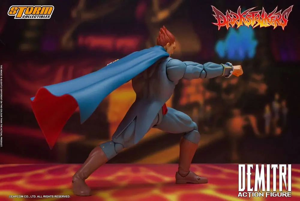 Darkstalkers 1/12 Demitri Maximoff akciófigura 24 cm termékfotó