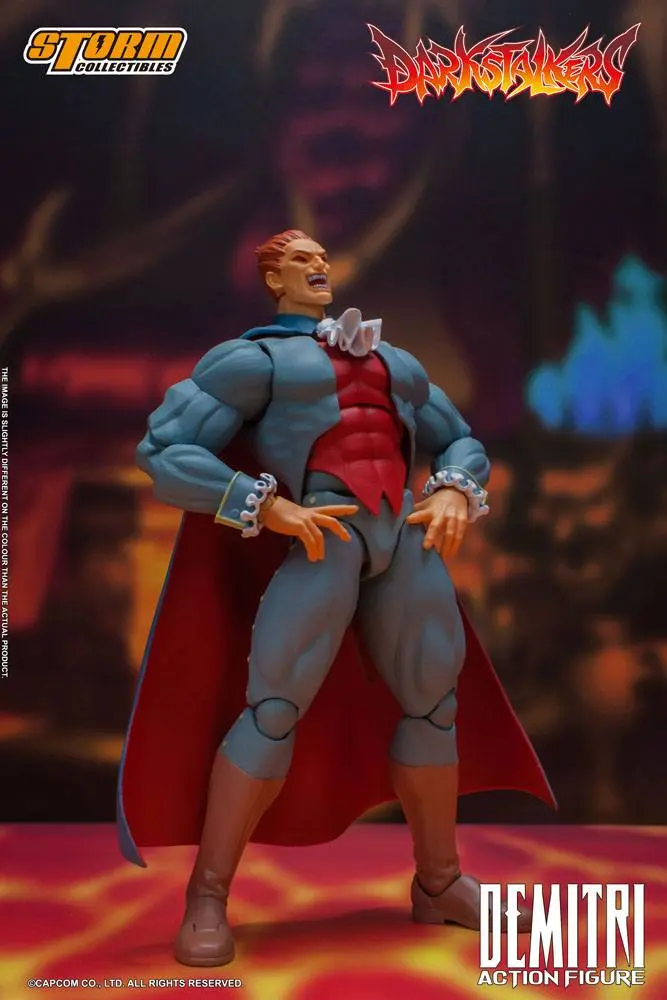 Darkstalkers 1/12 Demitri Maximoff akciófigura 24 cm termékfotó