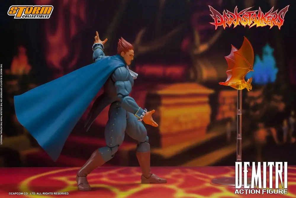 Darkstalkers 1/12 Demitri Maximoff akciófigura 24 cm termékfotó