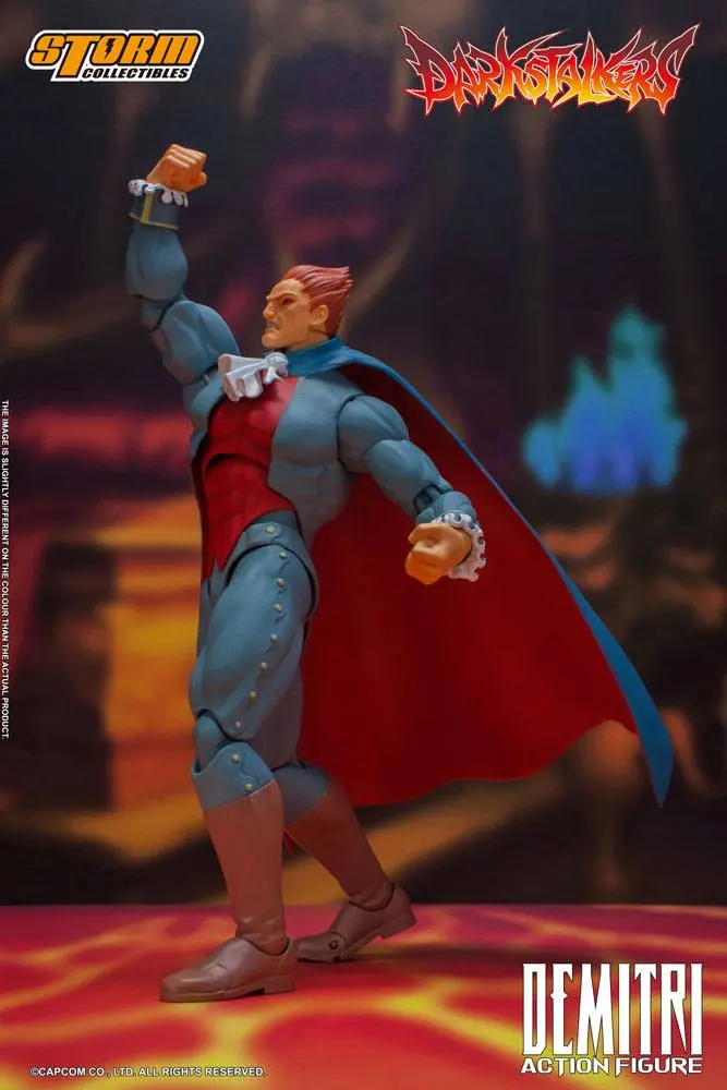 Darkstalkers 1/12 Demitri Maximoff akciófigura 24 cm termékfotó