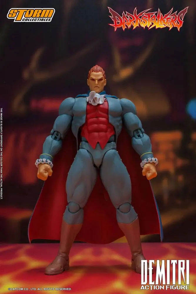Darkstalkers 1/12 Demitri Maximoff akciófigura 24 cm termékfotó