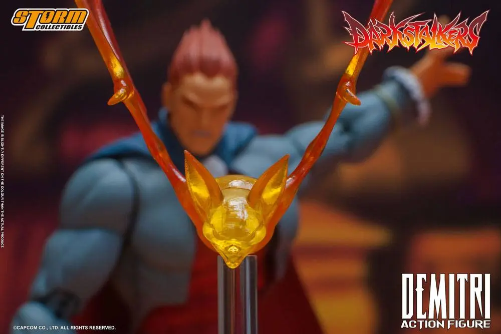 Darkstalkers 1/12 Demitri Maximoff akciófigura 24 cm termékfotó