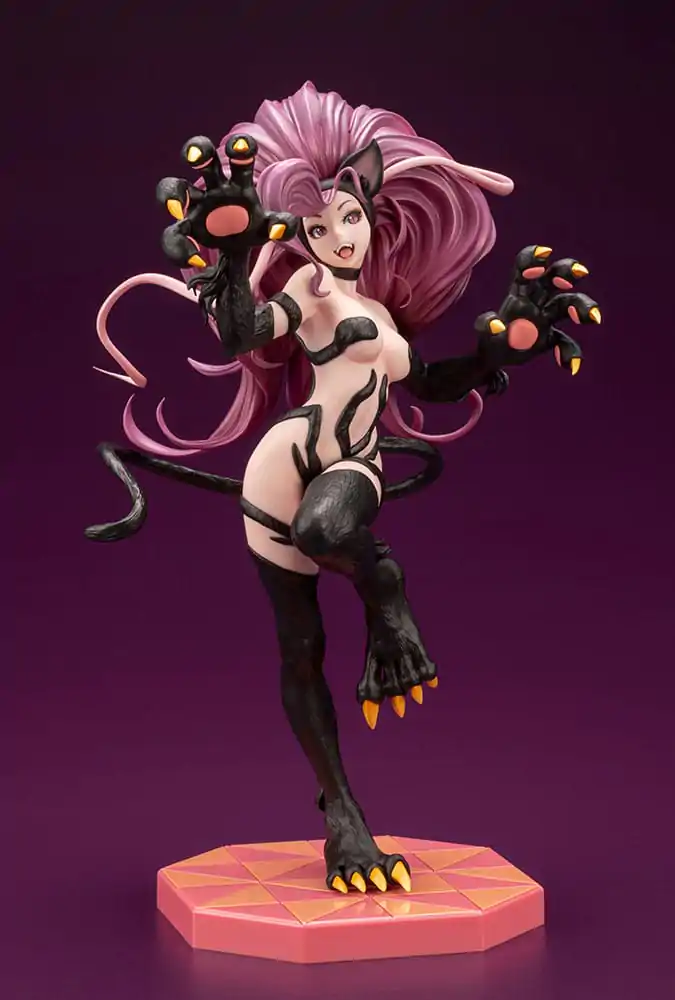Darkstalkers Bishoujo 1/7 Felicia PVC szobor figura Limitált kiadás 26 cm termékfotó