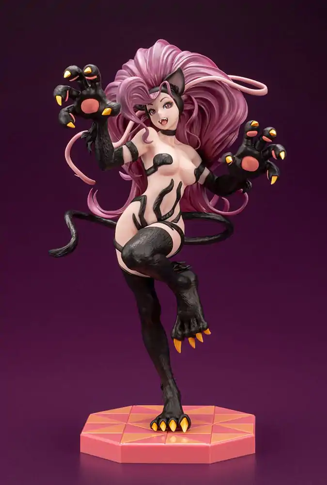 Darkstalkers Bishoujo 1/7 Felicia PVC szobor figura Limitált kiadás 26 cm termékfotó