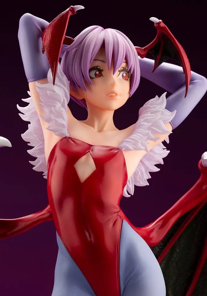 Darkstalkers Bishoujo 1/7 Lilith PVC szobor figura 22 cm termékfotó