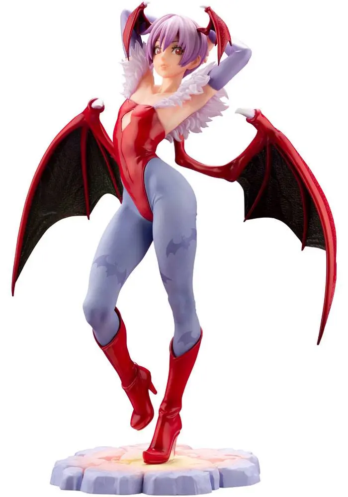 Darkstalkers Bishoujo 1/7 Lilith PVC szobor figura 22 cm termékfotó