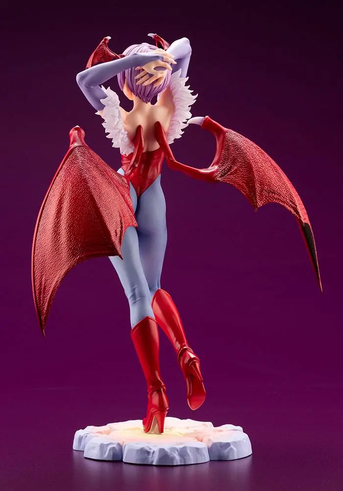 Darkstalkers Bishoujo 1/7 Lilith PVC szobor figura 22 cm termékfotó