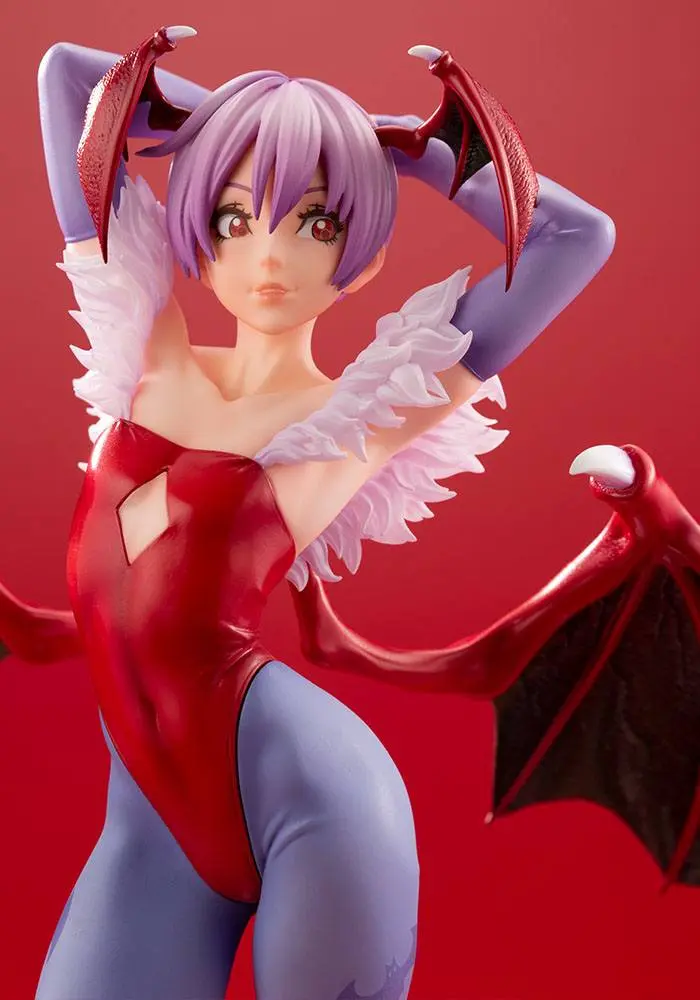 Darkstalkers Bishoujo 1/7 Lilith PVC szobor figura 22 cm termékfotó