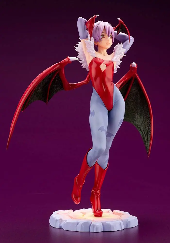 Darkstalkers Bishoujo 1/7 Lilith PVC szobor figura 22 cm termékfotó