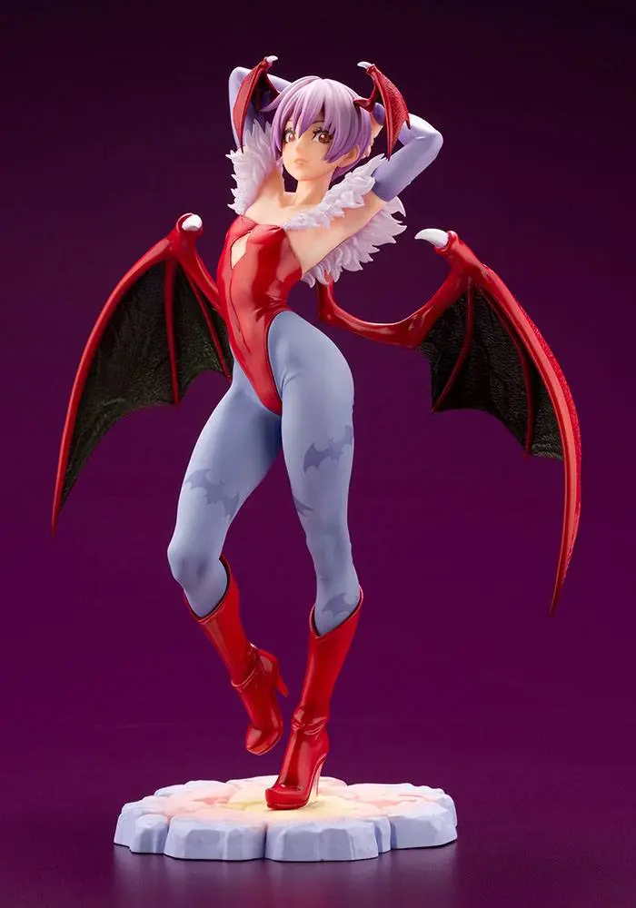 Darkstalkers Bishoujo 1/7 Lilith PVC szobor figura 22 cm termékfotó