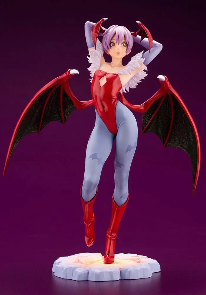 Darkstalkers Bishoujo 1/7 Lilith PVC szobor figura 22 cm termékfotó