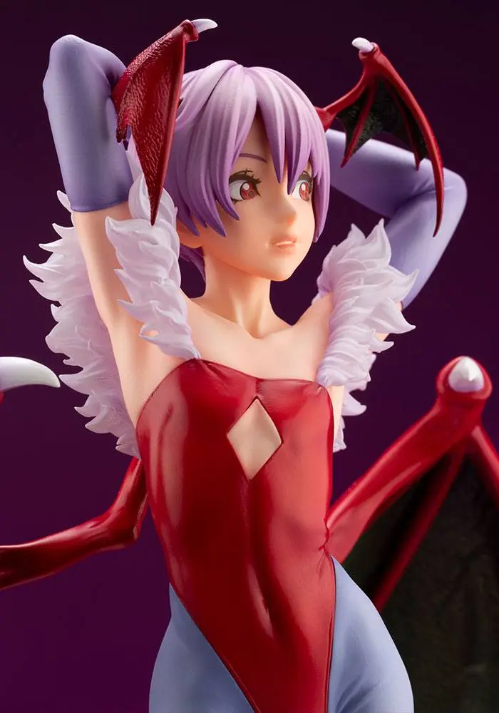 Darkstalkers Bishoujo 1/7 Lilith PVC szobor figura 22 cm termékfotó